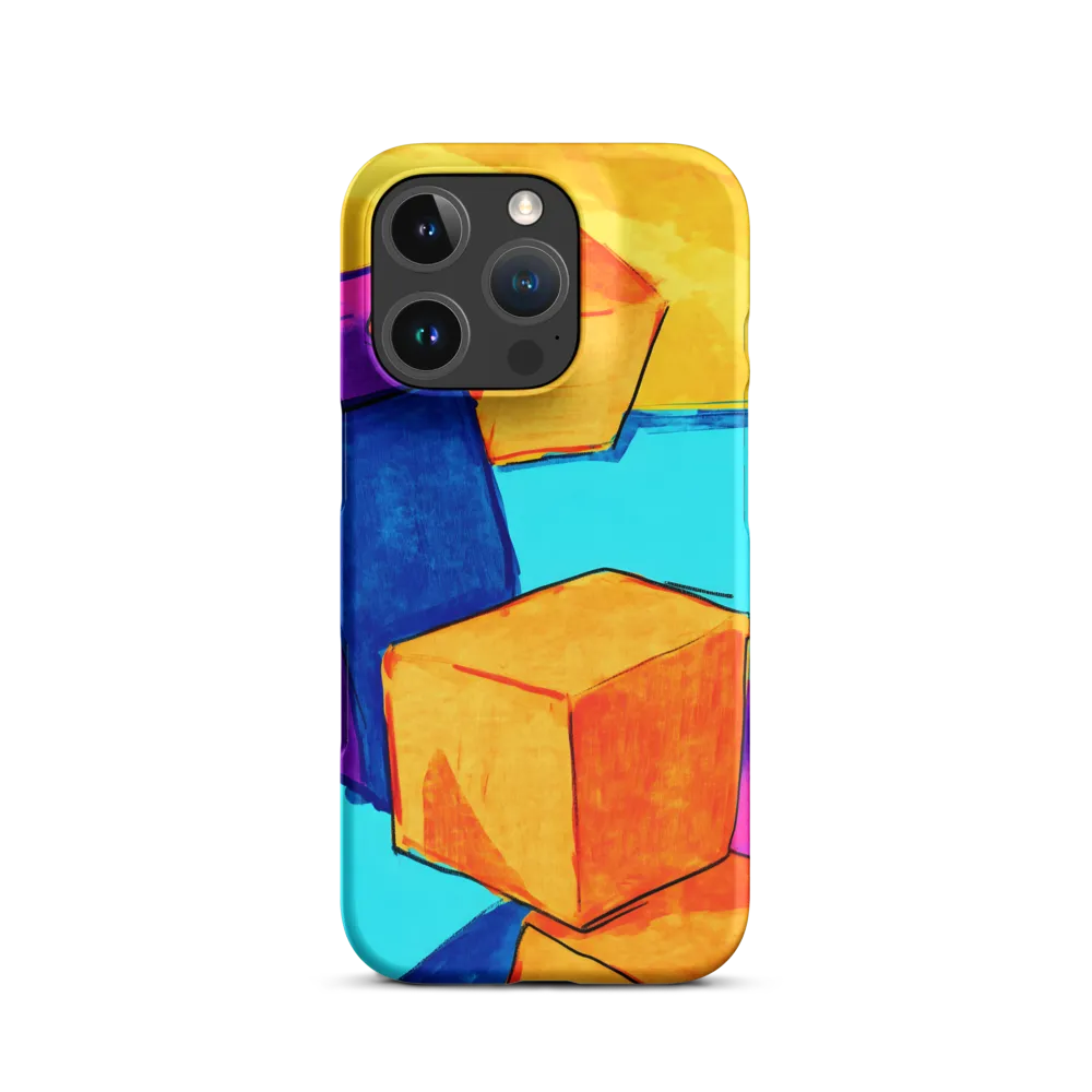 Playful Cubes in Vibrant Harmony