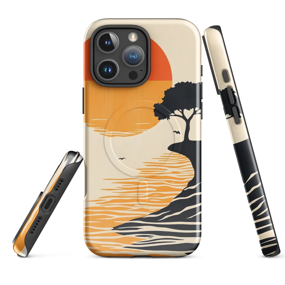 Serene Sunset | Phone Case |  16 Pro Max | MagSafe® Tough Case | Glossy