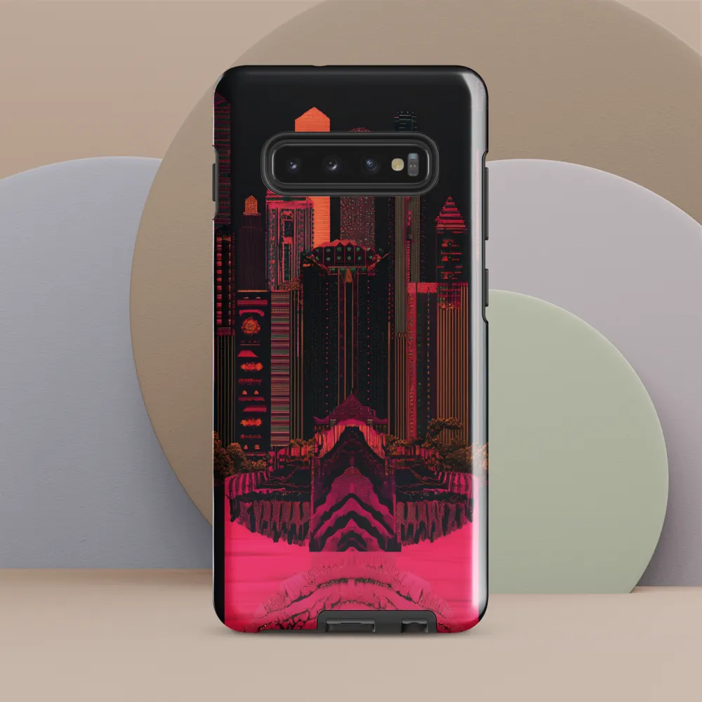 Urban Fusion: A Vibrant Dreamscape | Phone Case |  S10 Plus | Tough Case | Glossy