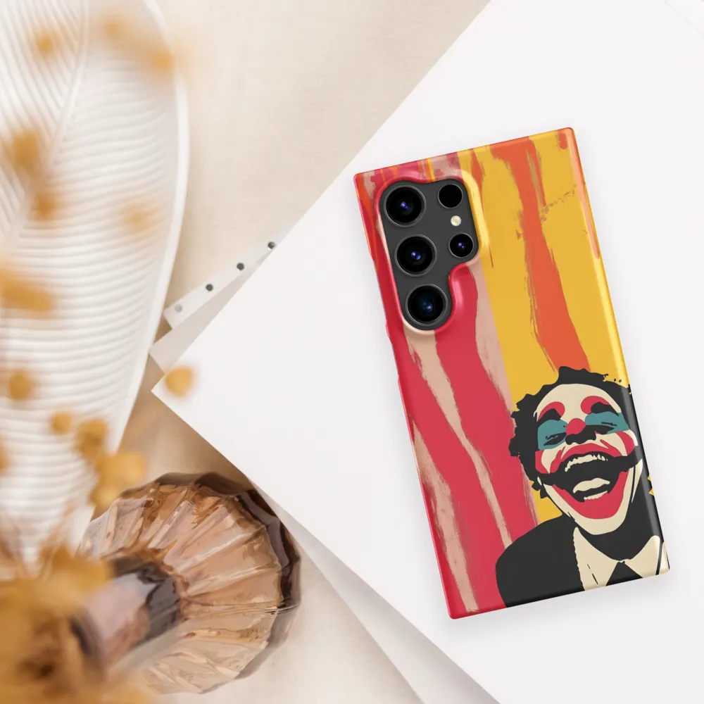 The Joy of Laughter | Phone Case |  S24 Ultra | Snap Case | Matte