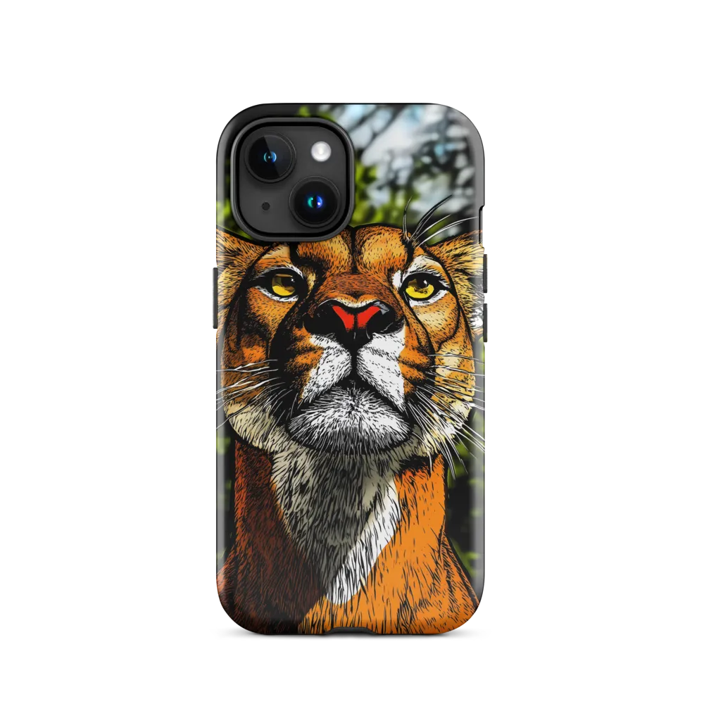 Regal Gaze: The Lioness in Focus