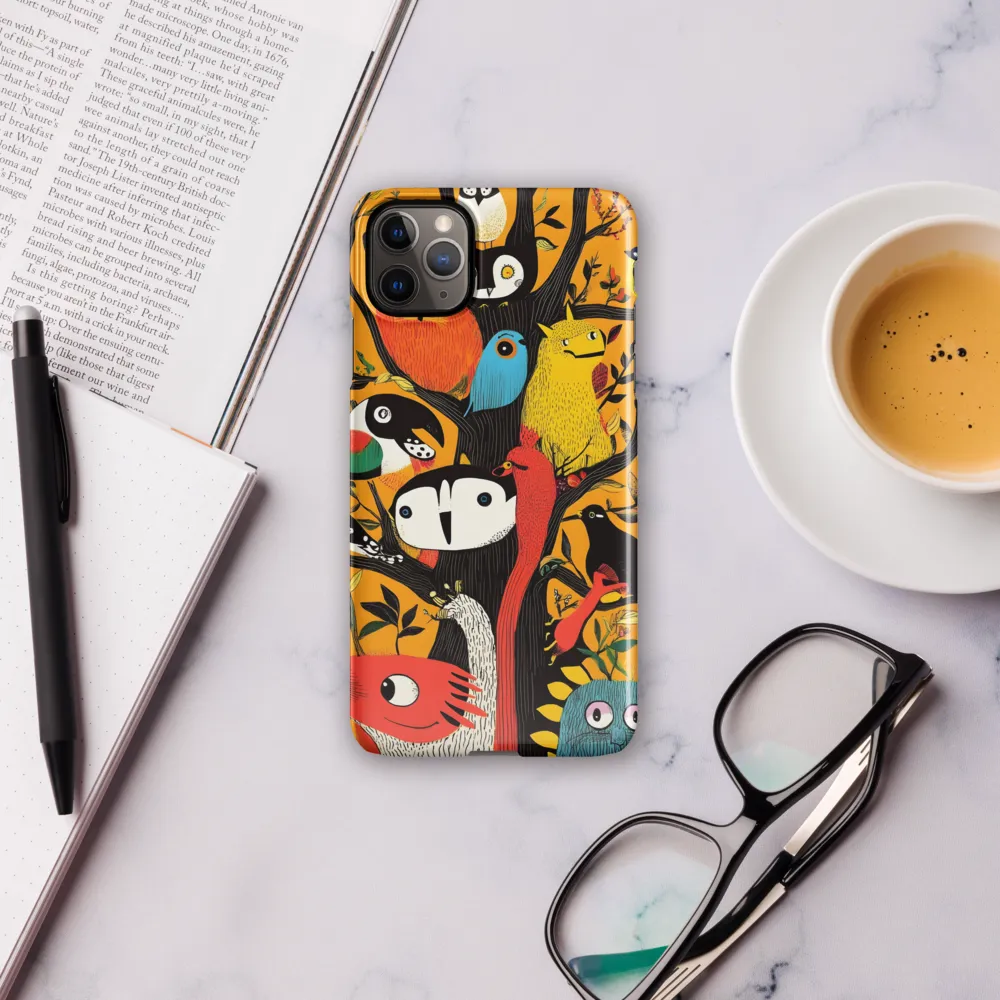 Whimsical Woodland Creatures | Phone Case |  11 Pro Max | Snap Case | Glossy