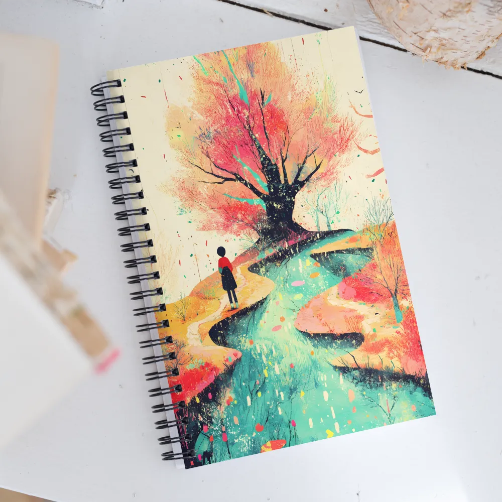 Whispers of Autumn | Spiral Notebook