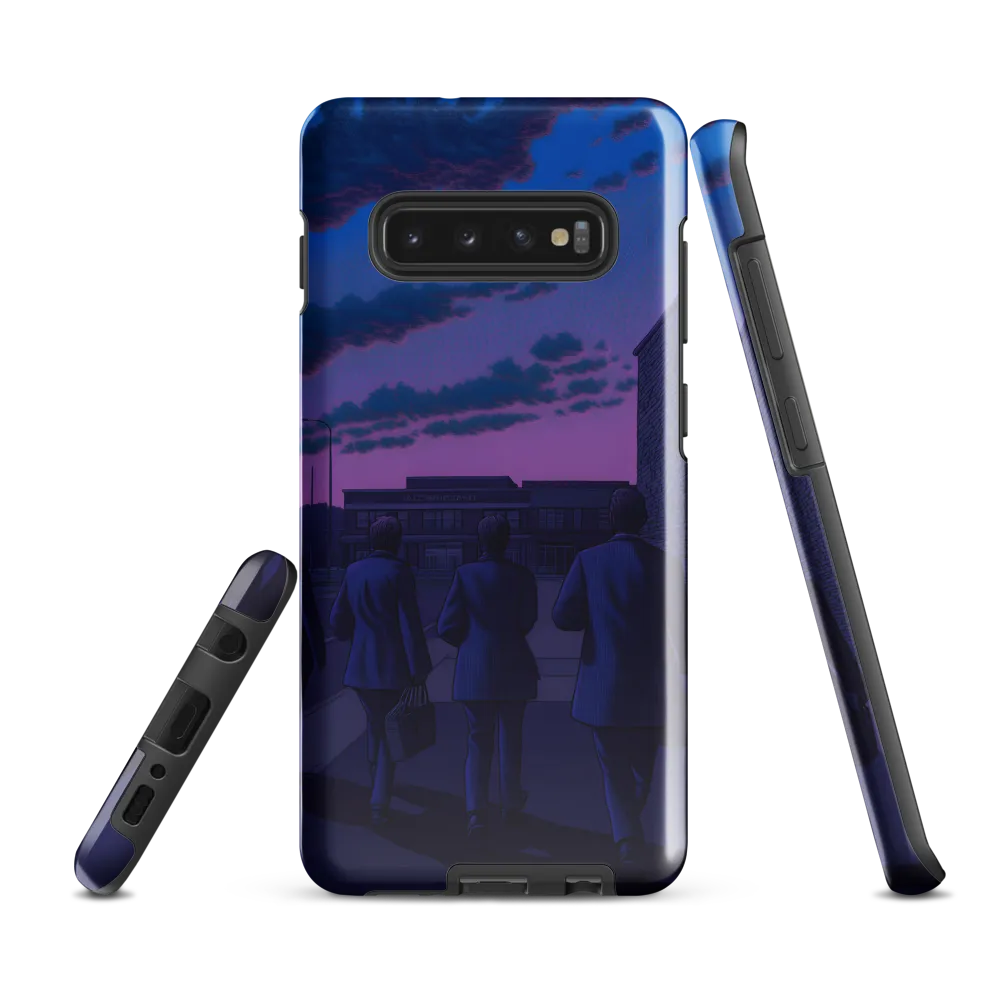 The Twilight Stroll | Phone Case |  S10 Plus | Tough Case | Glossy