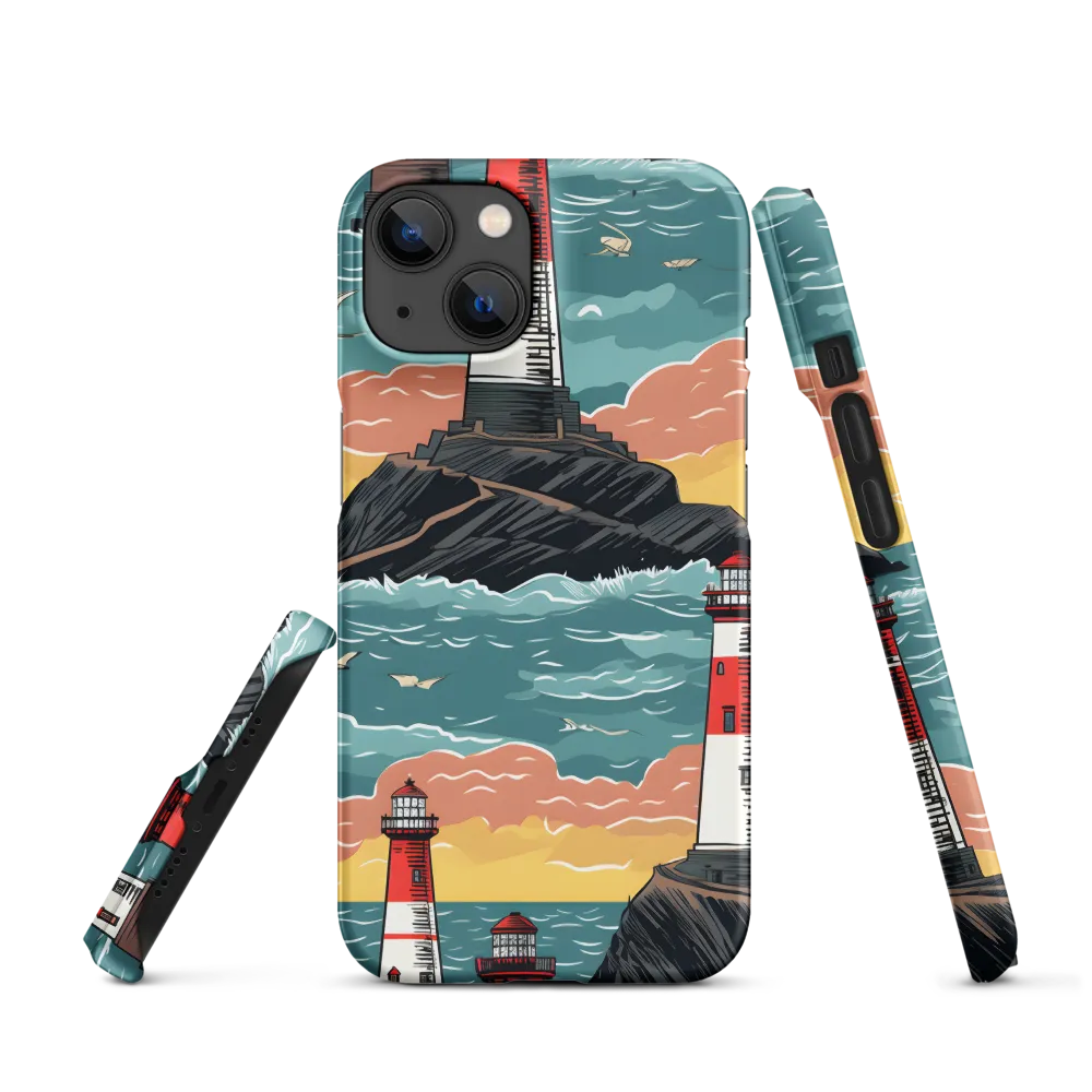 Lighthouses in a Whimsical Ocean