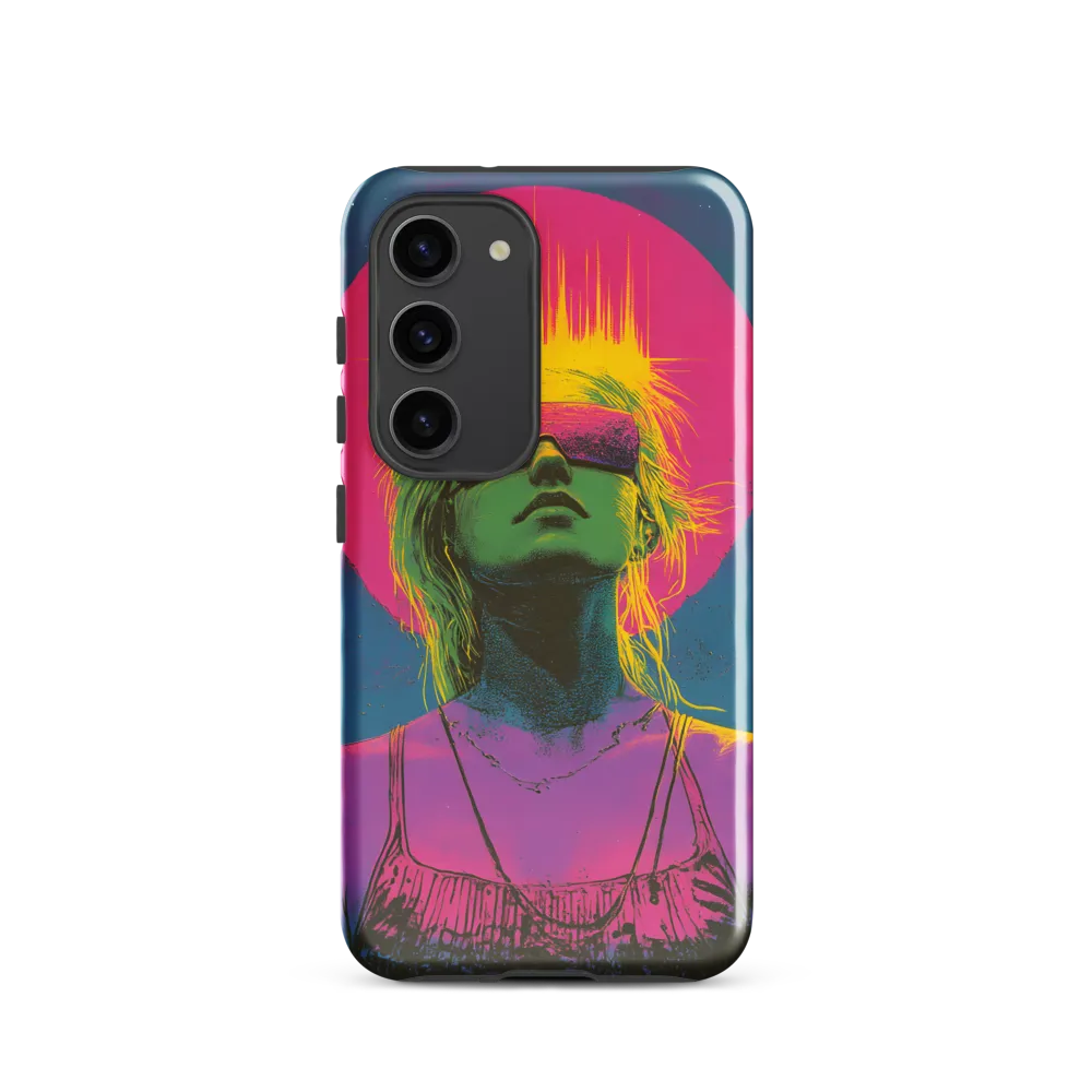 Neon Dreams: Portrait of a Modern Muse