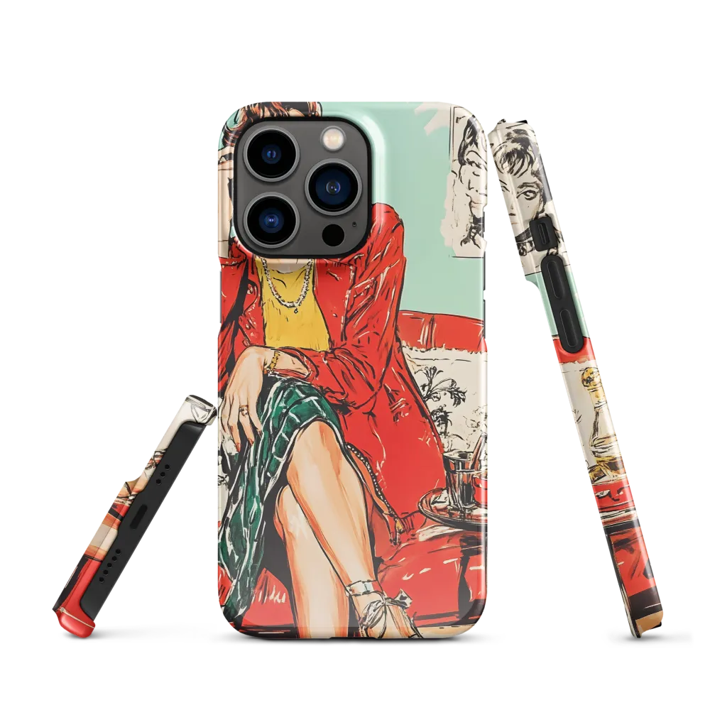 Chic Confidence | Phone Case |  13 Pro | Snap Case | Glossy