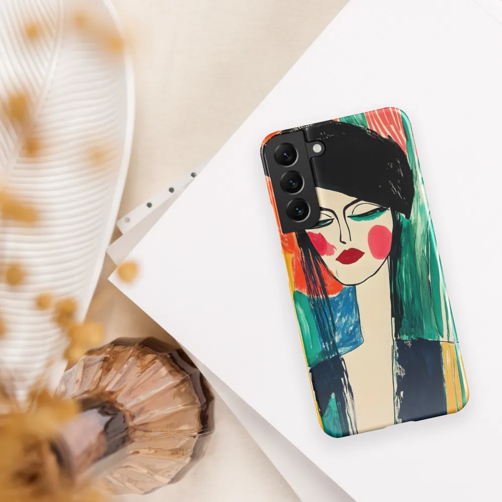 Portrait of Confidence | Phone Case |  S22 Plus | Snap Case | Glossy