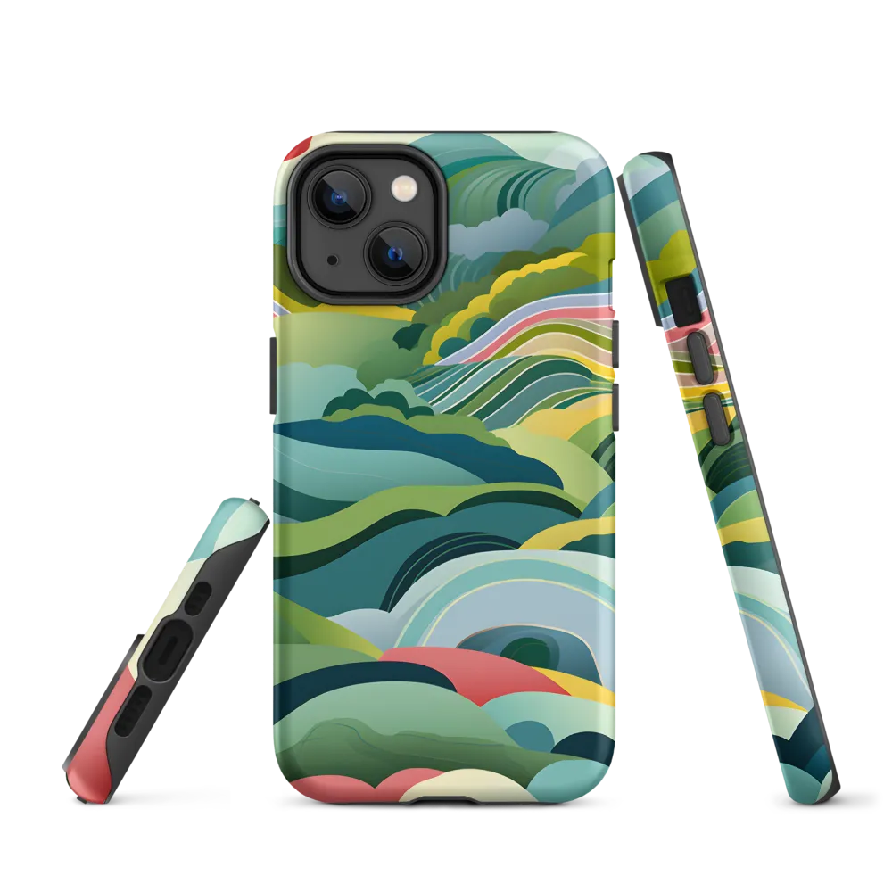 Waves of Serenity | Phone Case |  14 | Tough Case | Matte