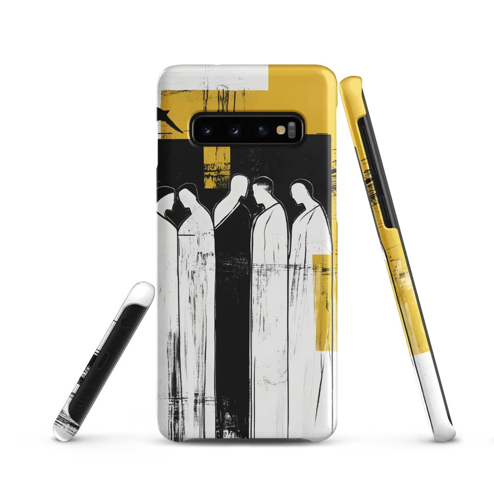 Contemplative Assemblage | Phone Case |  S10 | Snap Case | Matte