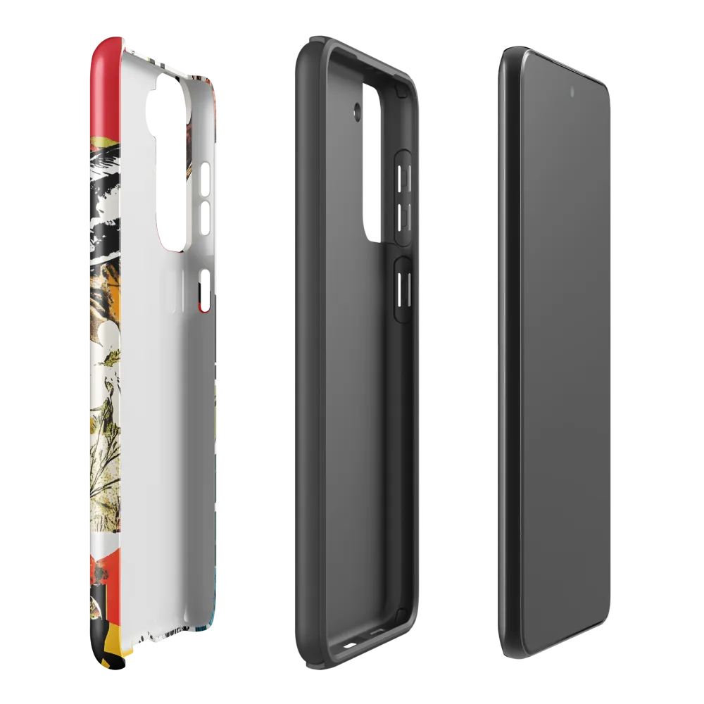 Vibrant Harmony: The Deer in Nature | Phone Case |  S21 Plus | Tough Case | Glossy