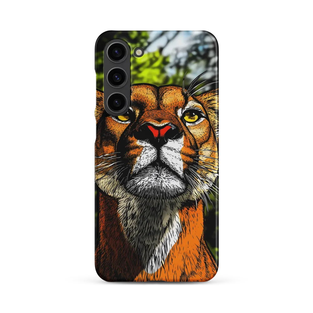 Regal Gaze: The Lioness in Focus