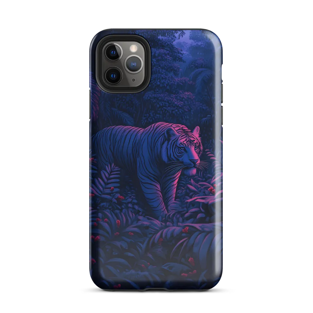 Mystic Prowler: The White Tiger in the Jungle | Phone Case |  11 Pro Max | Tough Case | Glossy