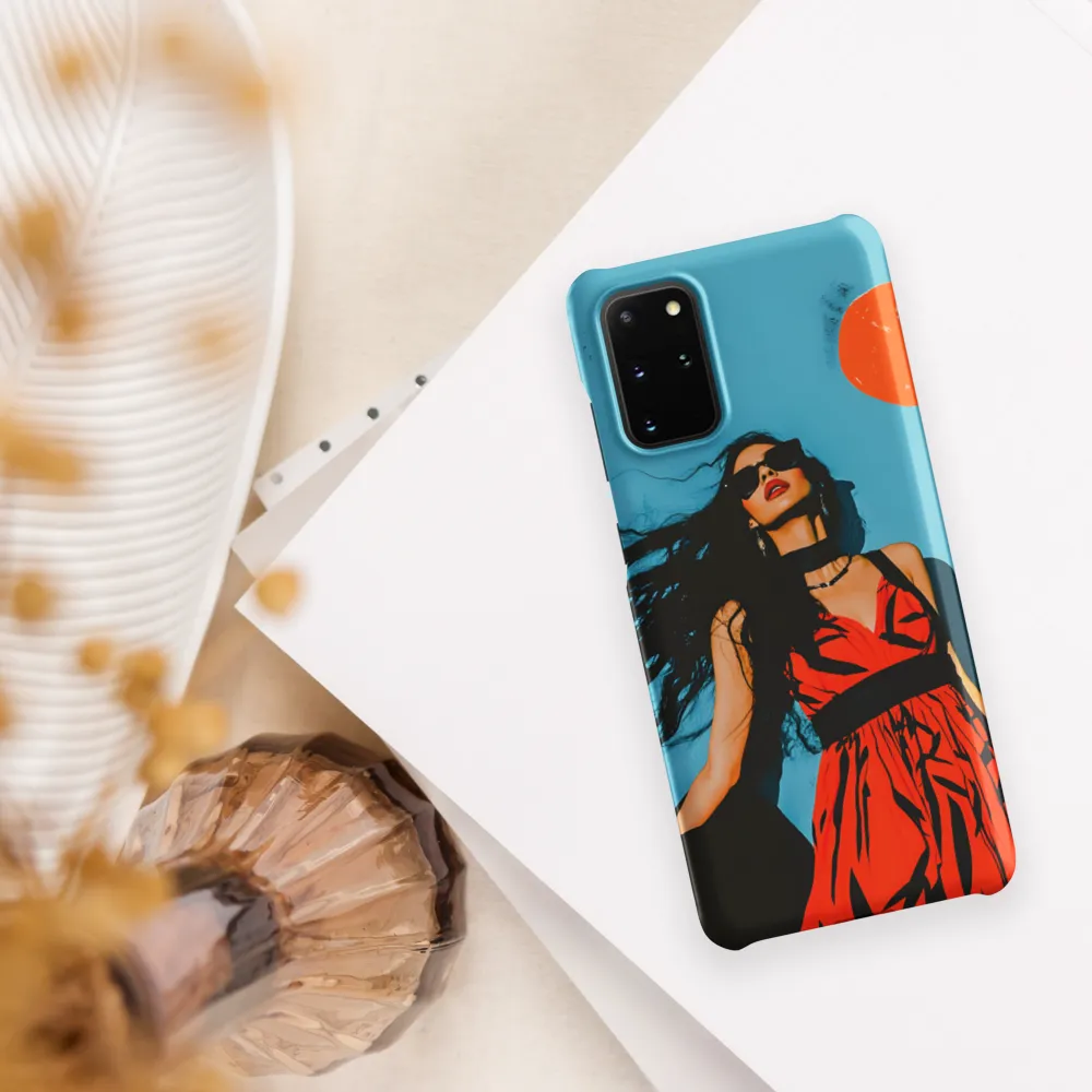 Sunset in Fashion: A Modern Portrait