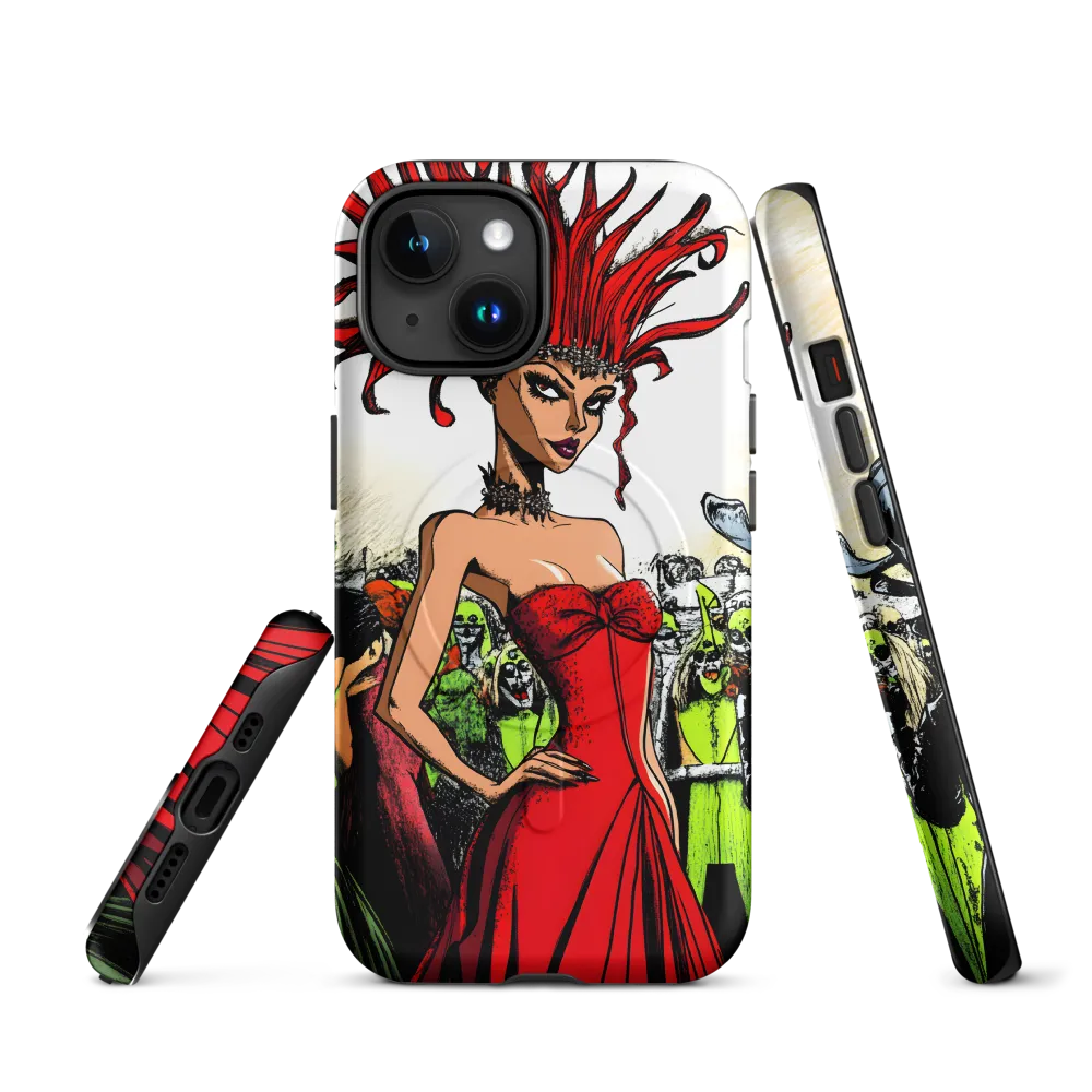 Fiery Elegance: A Fashion Statement