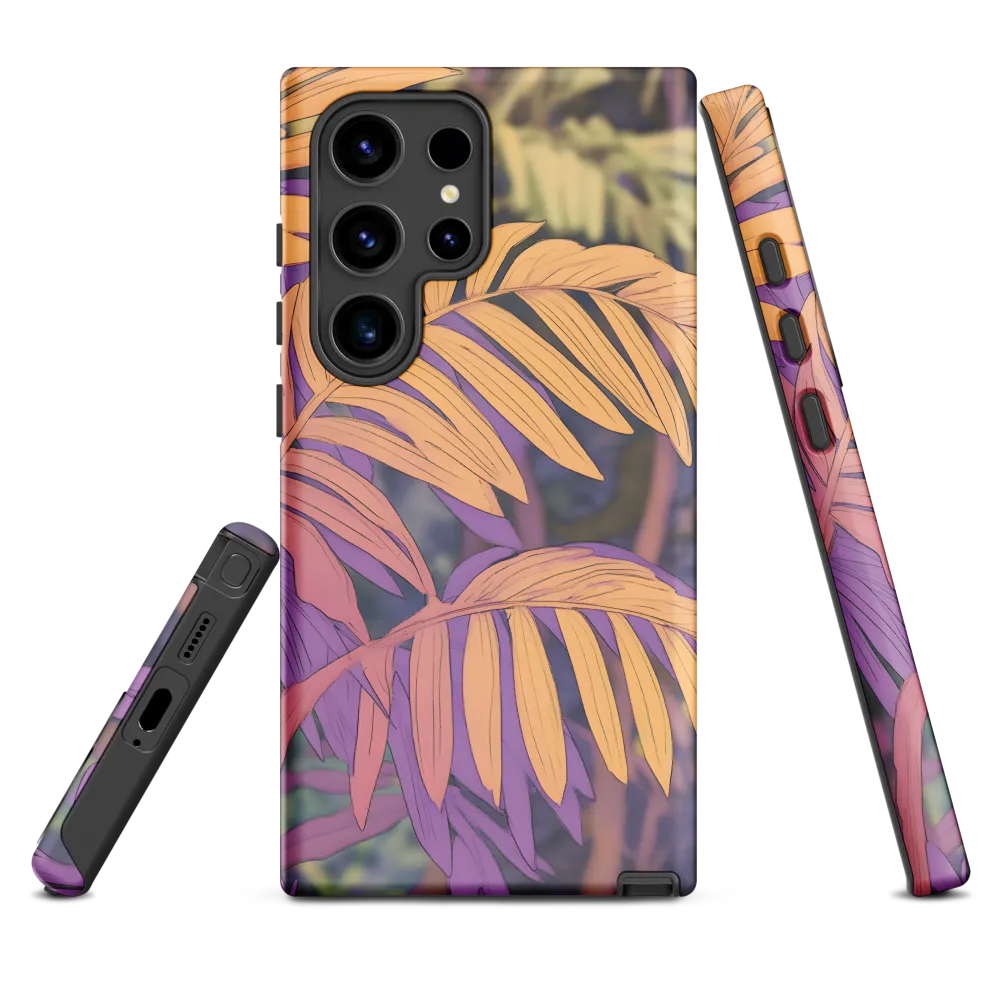 Harmonious Leaves in Digital Twilight