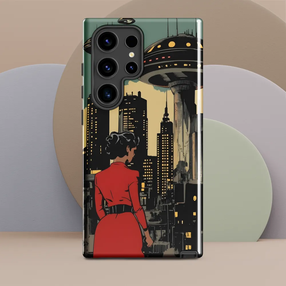 Envisioning Tomorrow: A Retro Futuristic Landscape
