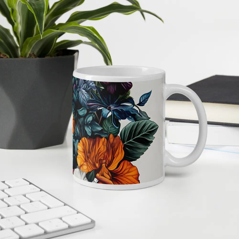 Floral Symphony | Mugs | Multiple Sizes & Colors