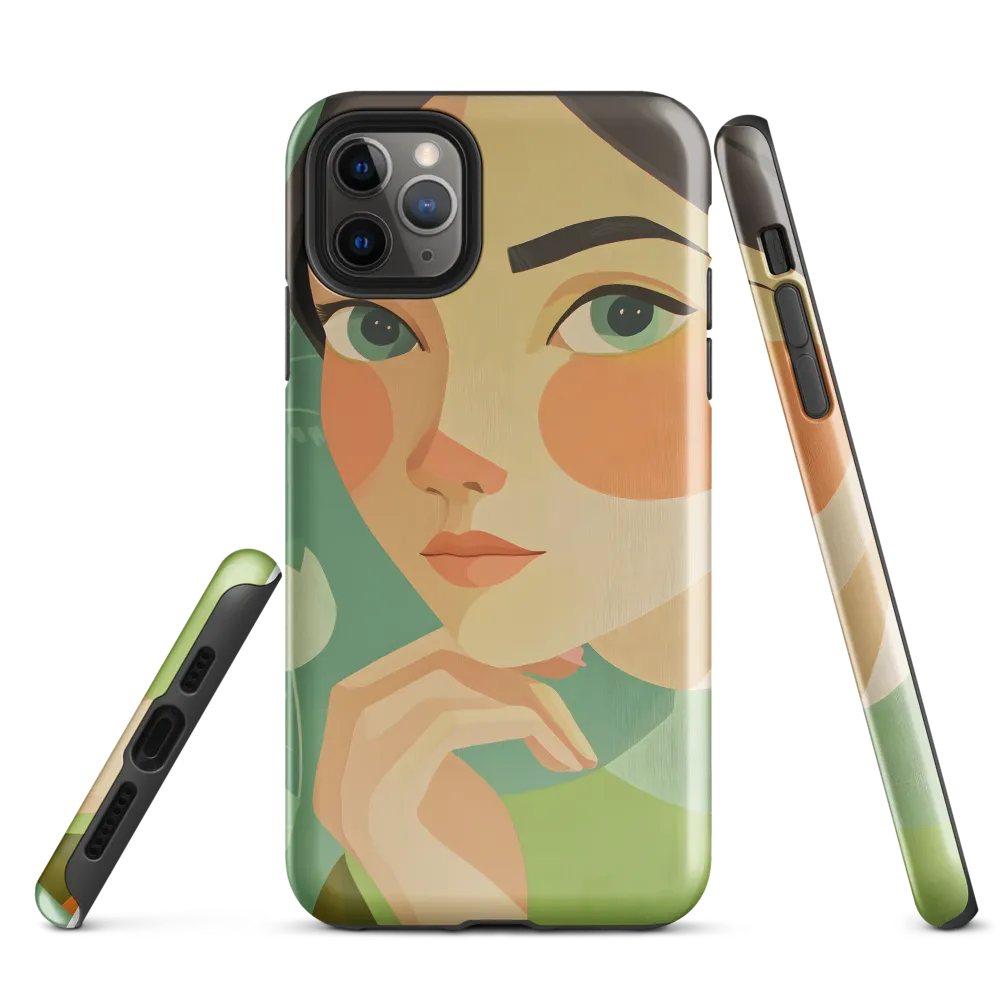 Contemplative Beauty | Phone Case |  11 Pro Max | Tough Case | Glossy