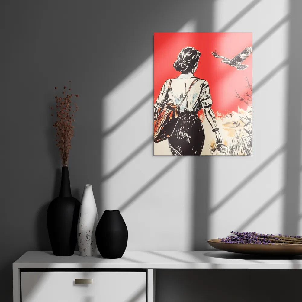 Journey Beyond the Horizon | Metal Print | 16″×20″