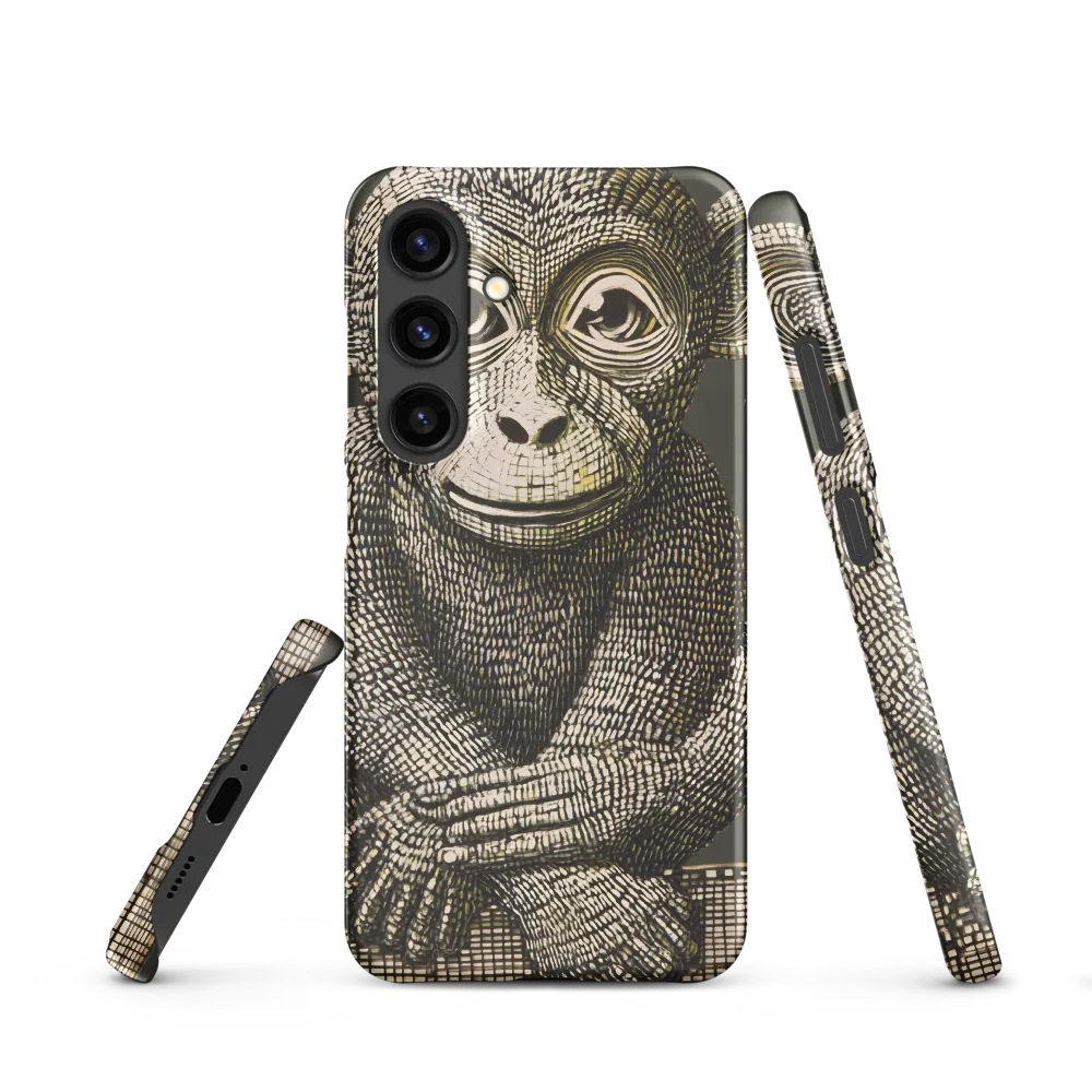 Intricate Primate Portrait