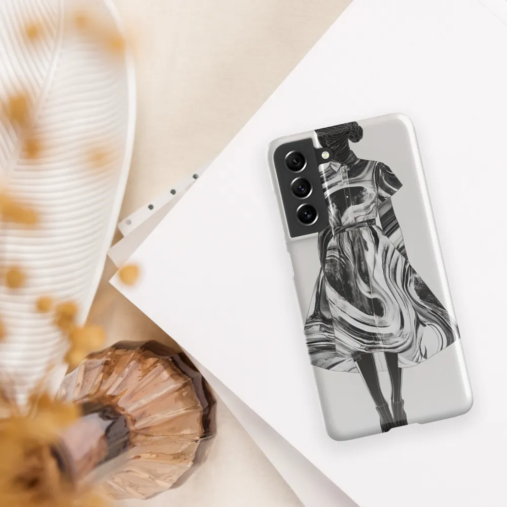 Whirls of Elegance: A Contemporary Fashion Design