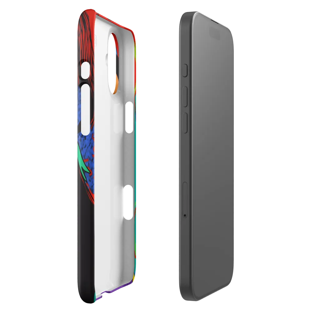 Vibrant Elegance | Phone Case |  16 Plus | Snap Case | Glossy