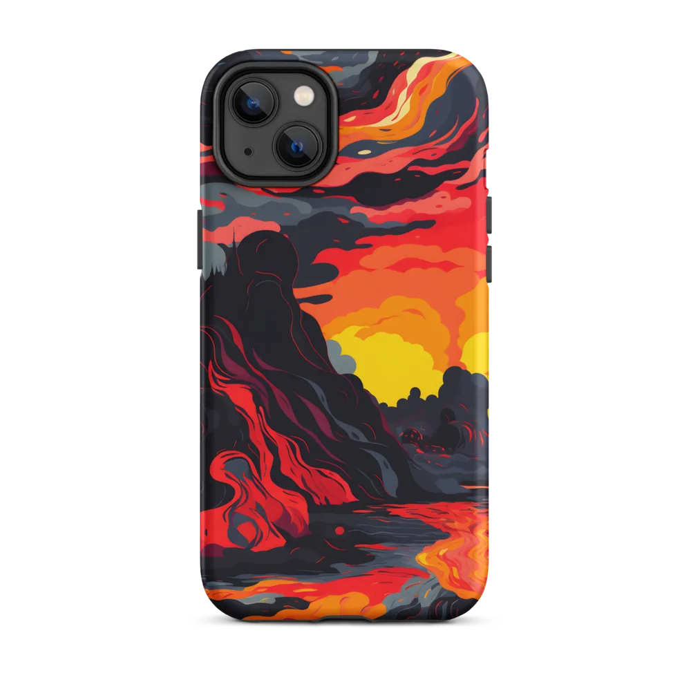 Eruption of Colors | Phone Case |  14 Plus | Tough Case | Matte