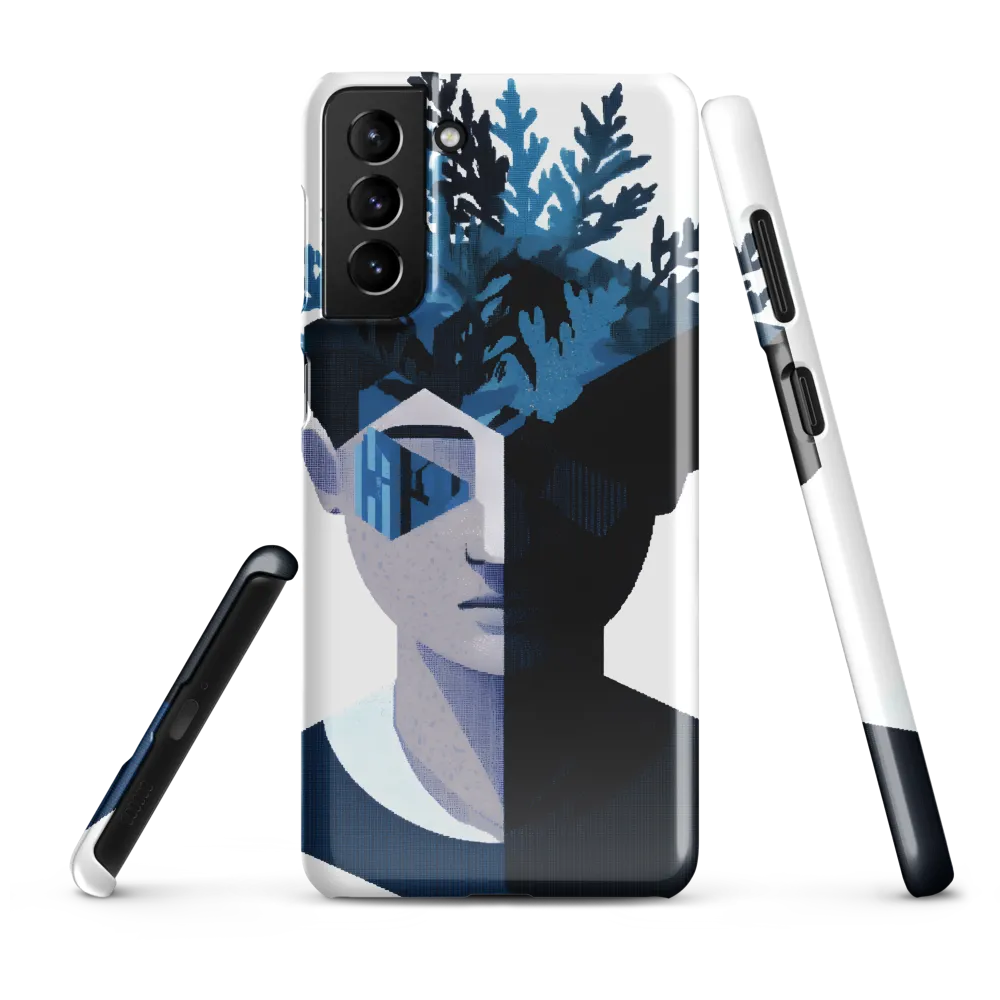 Nature's Reflection in a Surreal Portrait