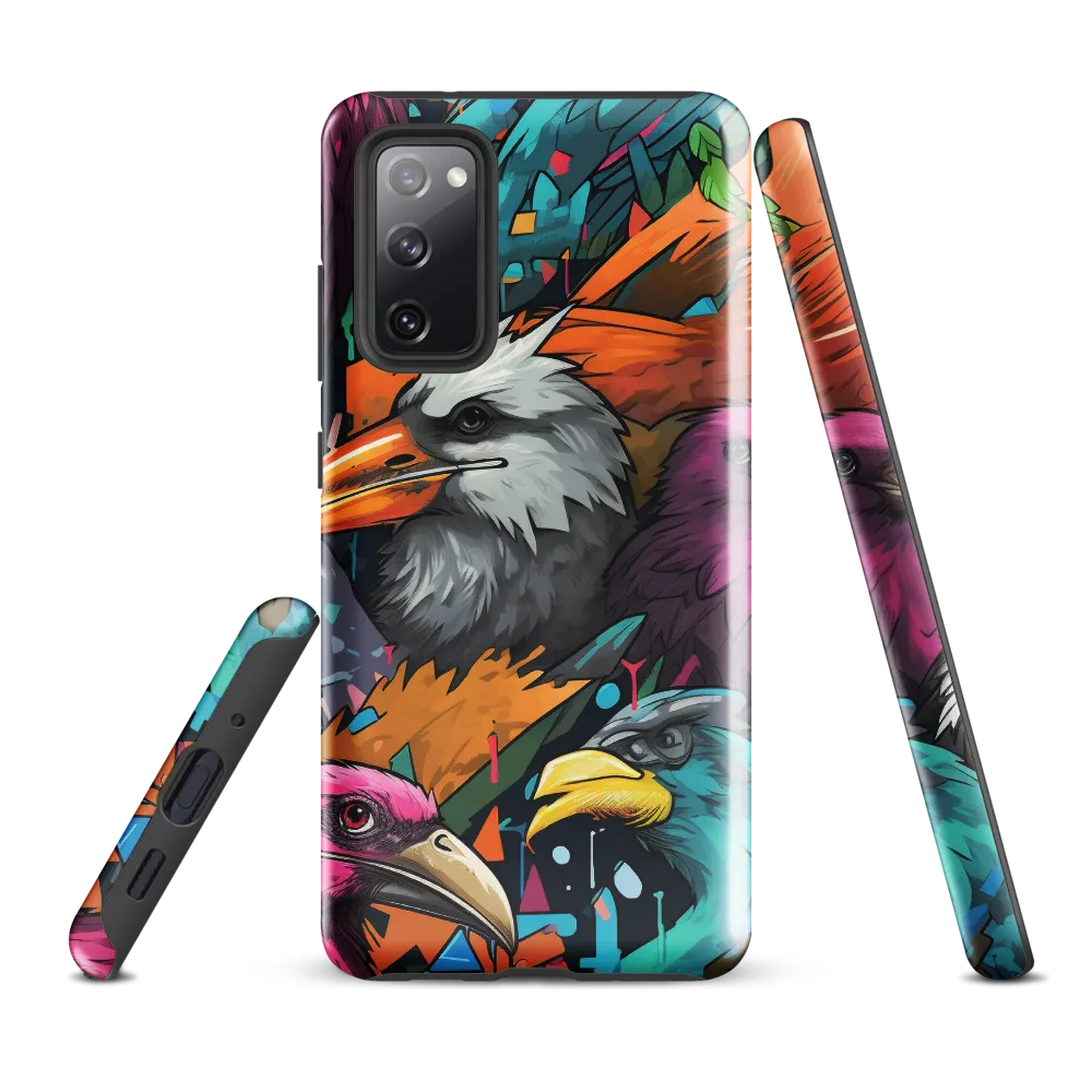 Avian Vortex: A Celebration of Color and Form