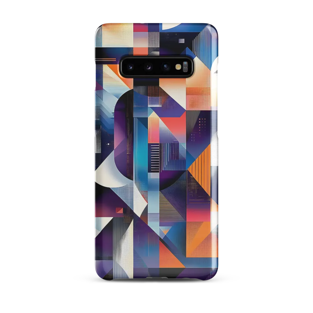 Geometric Symphony | Phone Case |  S10 Plus | Snap Case | Glossy