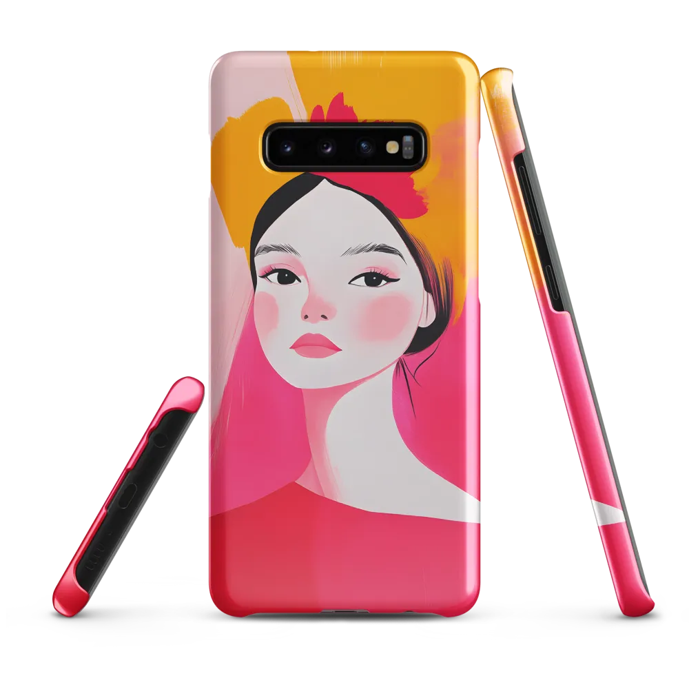 Radiant Elegance | Phone Case |  S10 Plus | Snap Case | Glossy