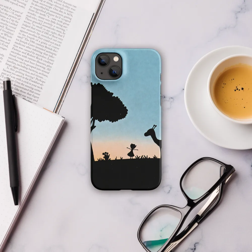 Curiosity in the Silhouette | Phone Case |  14 Plus | Snap Case | Matte