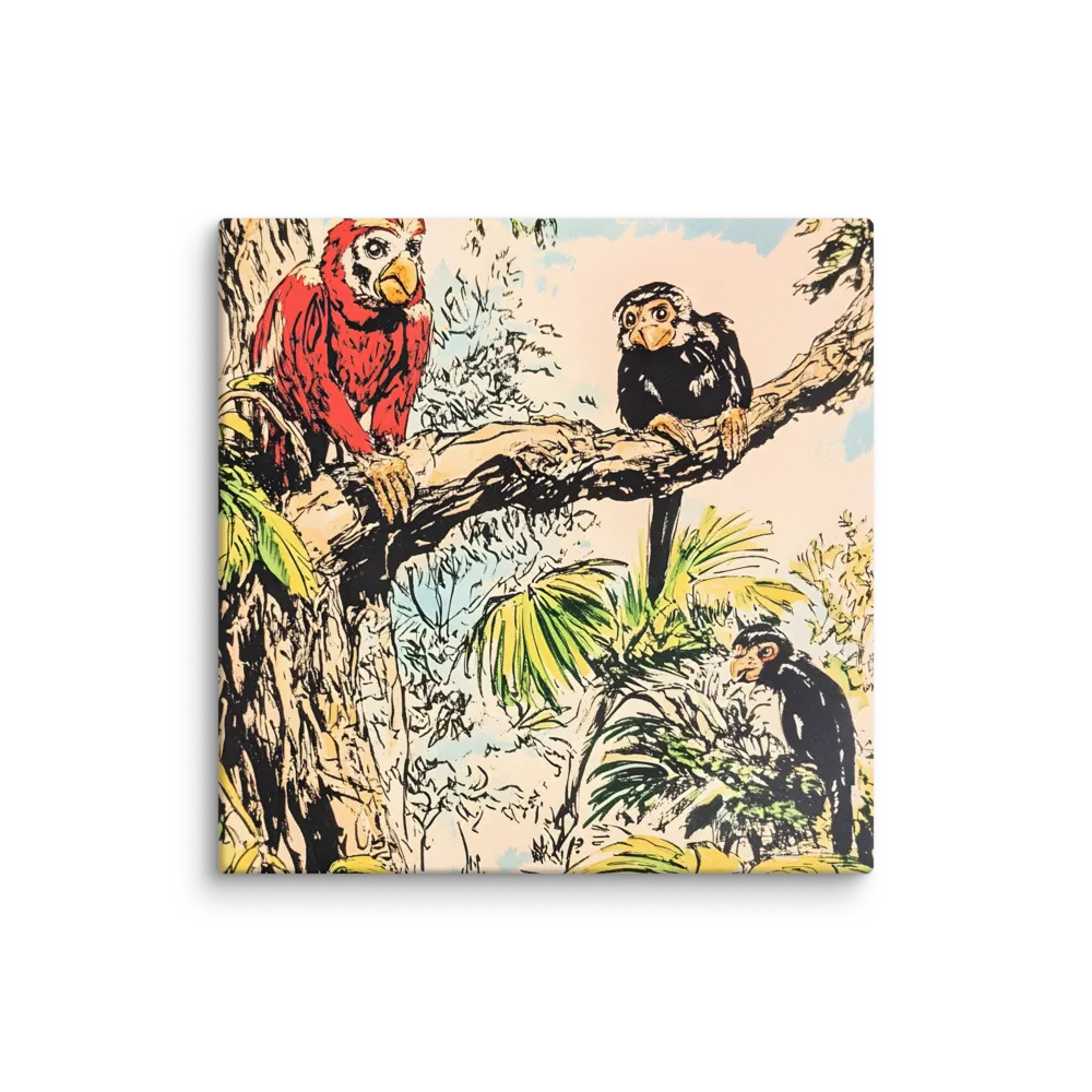 Jungle Harmony | Canvas | 36″×36″