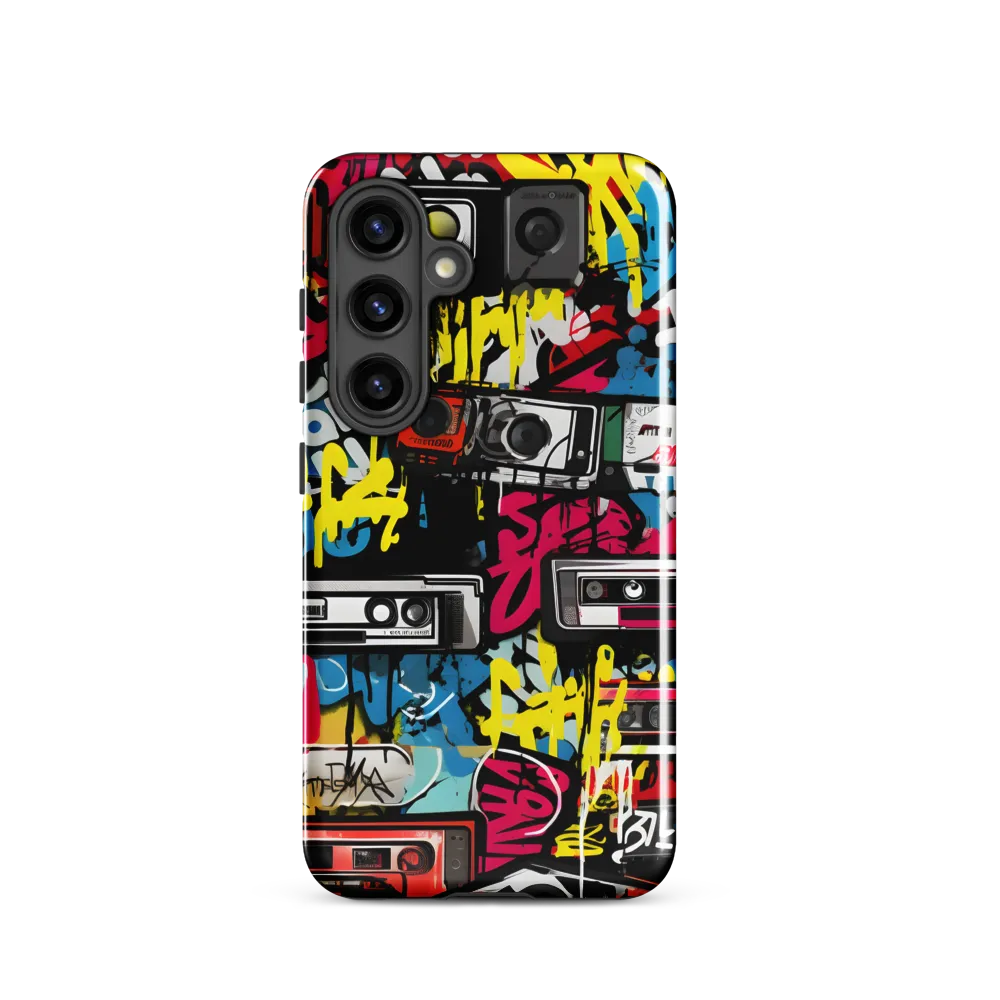 Urban Nostalgia: A Retro Cassette Explosion