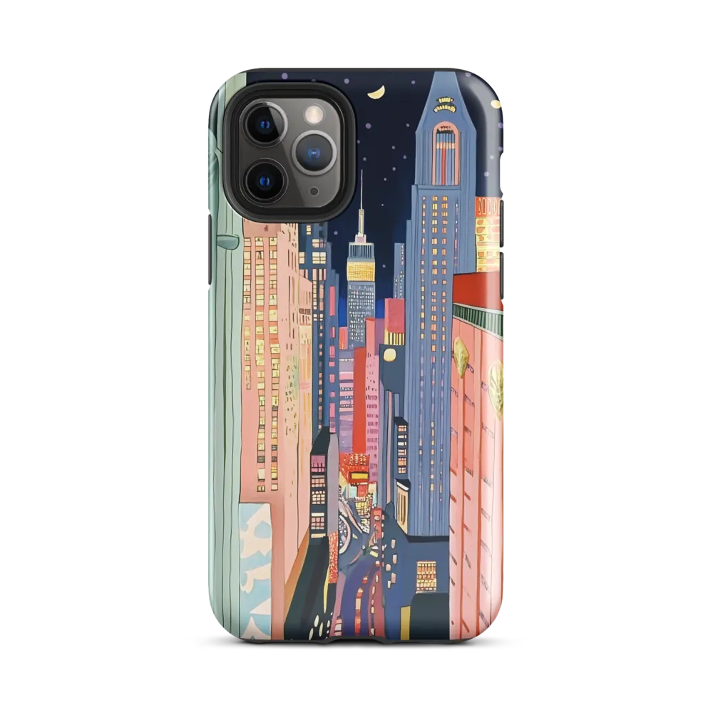 Urban Dreamscape: A Pop Art Night | Phone Case |  11 Pro | Tough Case | Glossy