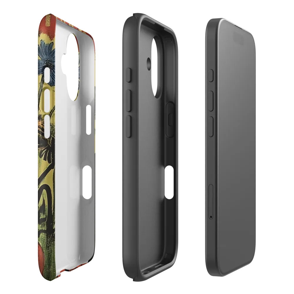 The Echo of Panic | Phone Case |  16 | Tough Case | Matte