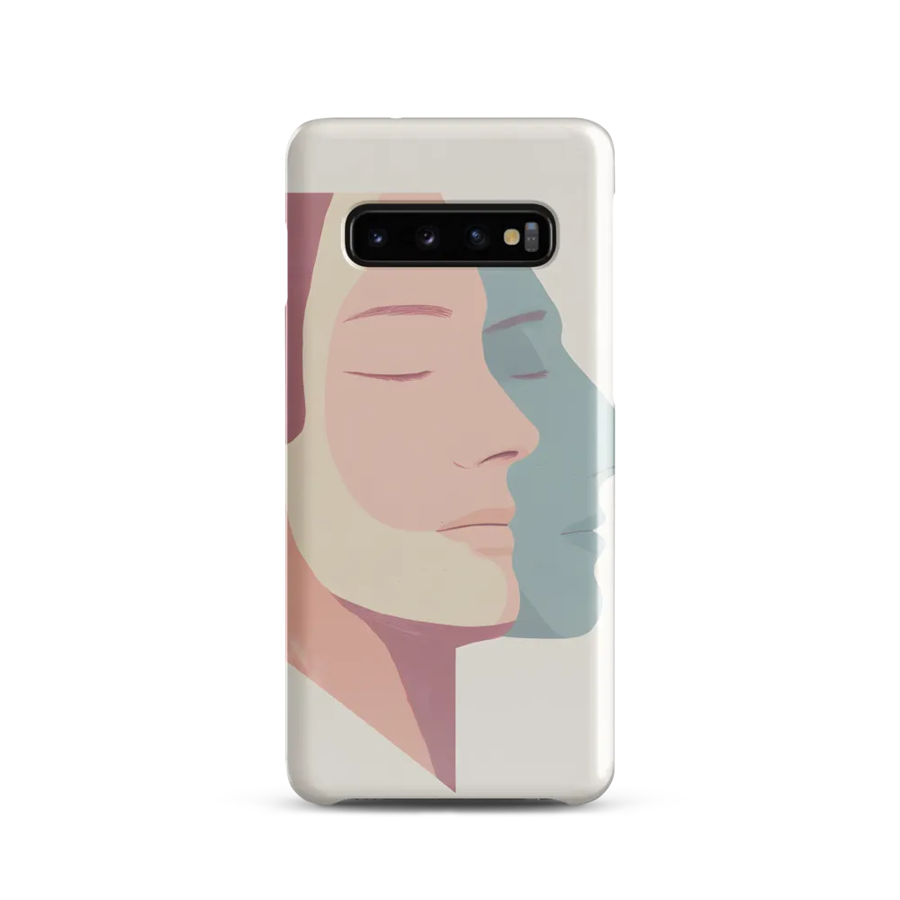 Dual Facets of Serenity | Phone Case |  S10 | Snap Case | Glossy