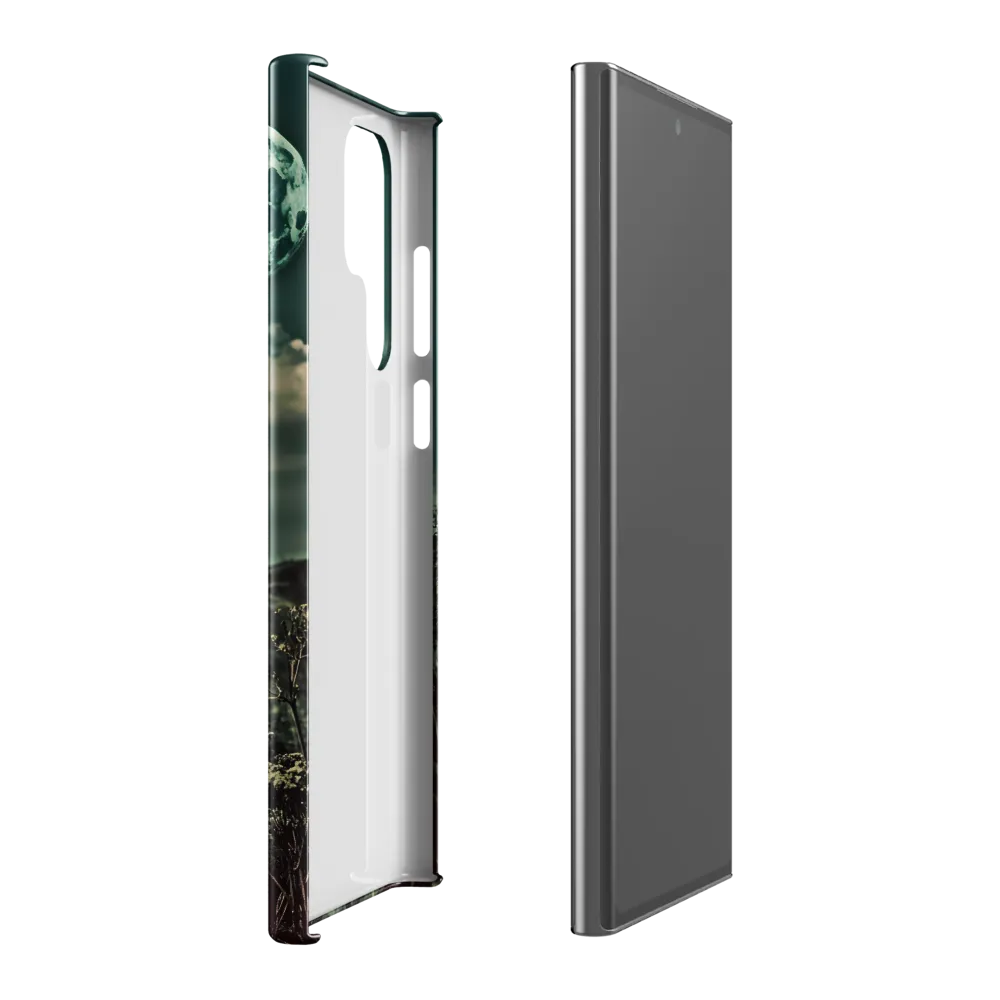 Moonlit Blossom | Phone Case |  S22 Ultra | Snap Case | Glossy