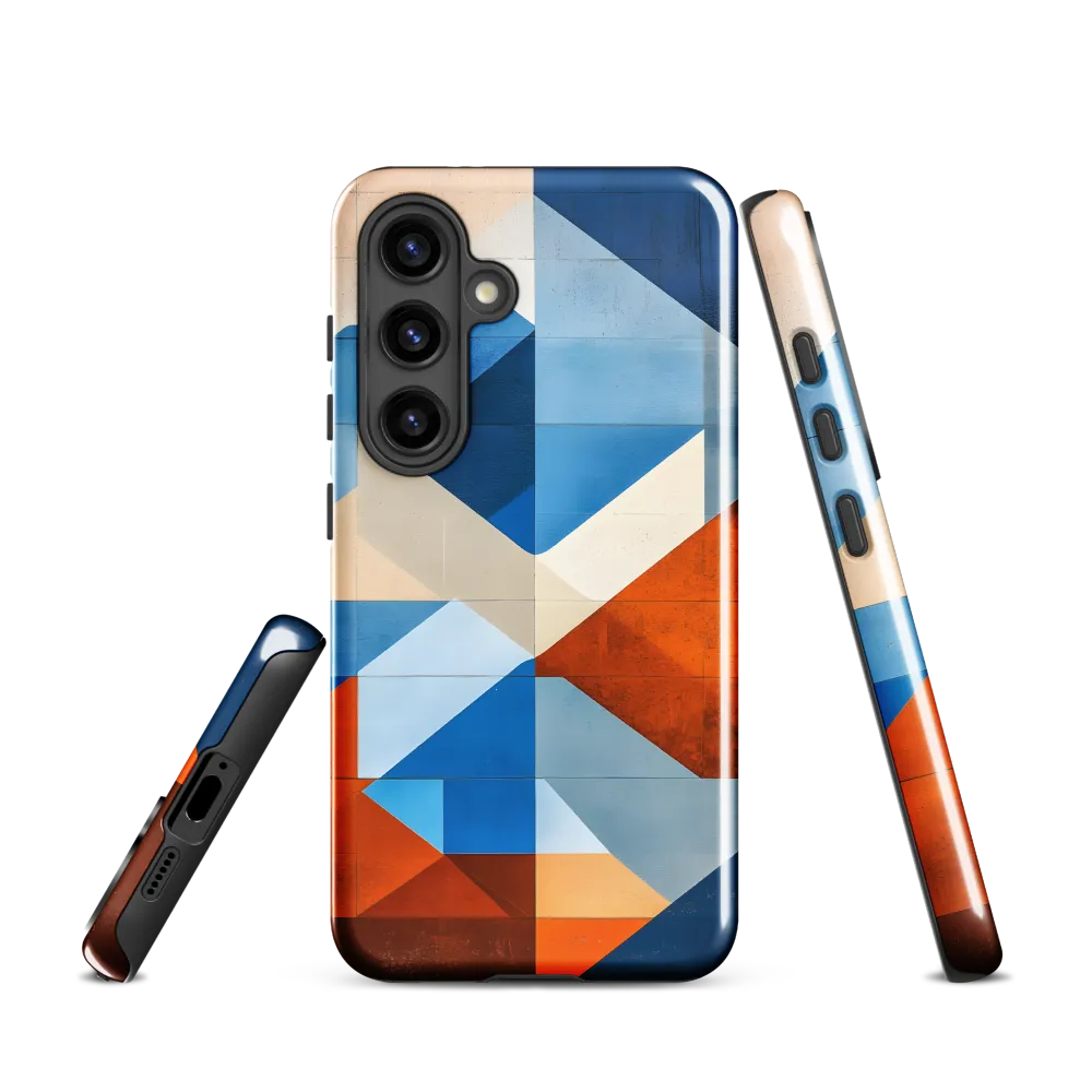 Geometric Harmony: A Vibrant Landscape