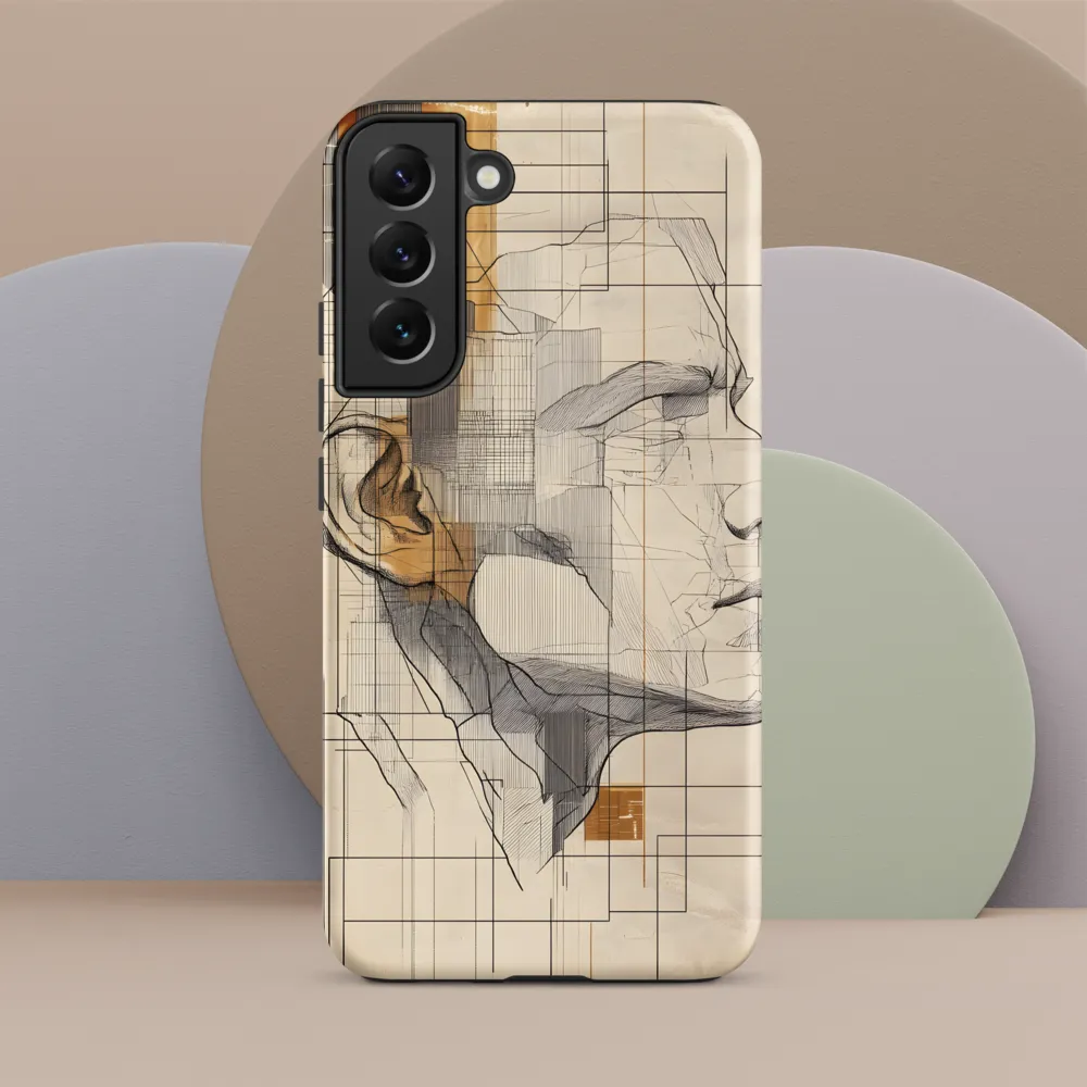 Geometric Reverie | Phone Case |  S22 Plus | Tough Case | Matte