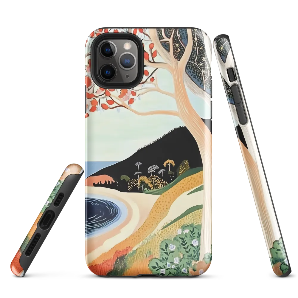 Tranquil Coastline Dream | Phone Case |  11 Pro Max | Tough Case | Glossy