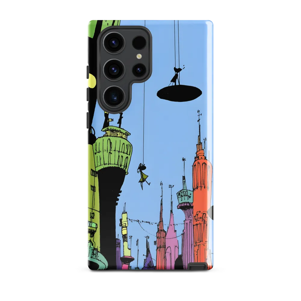Whimsical Heights: A Futuristic Cityscape