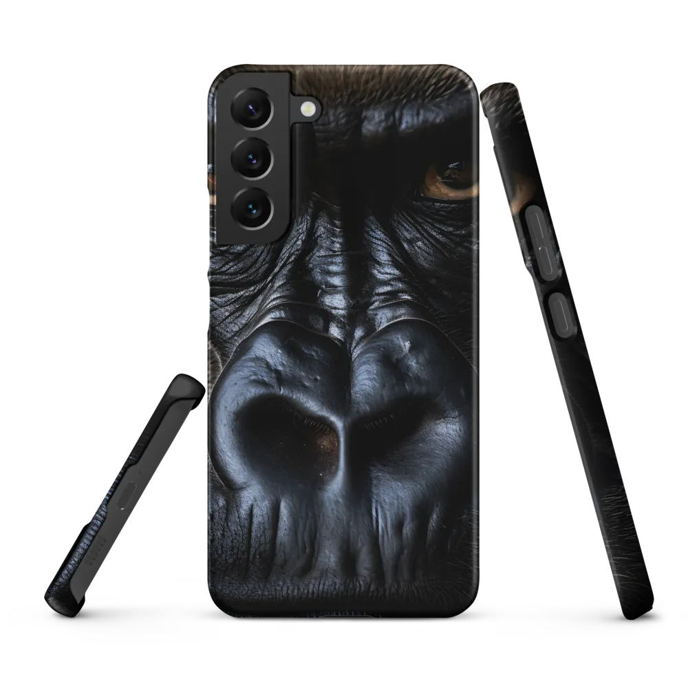 Gaze of the Wild: A Gorilla's Portrait