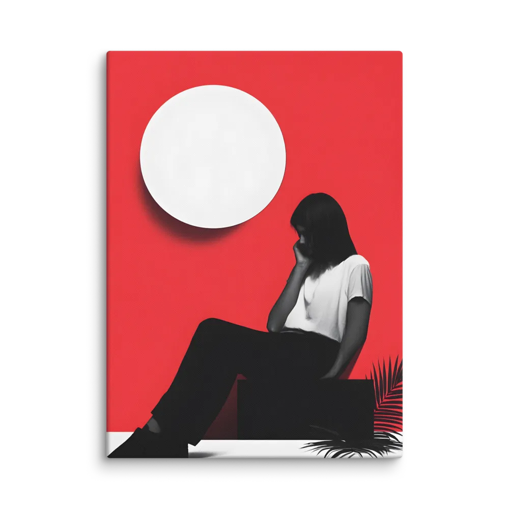 Contemplation in Red