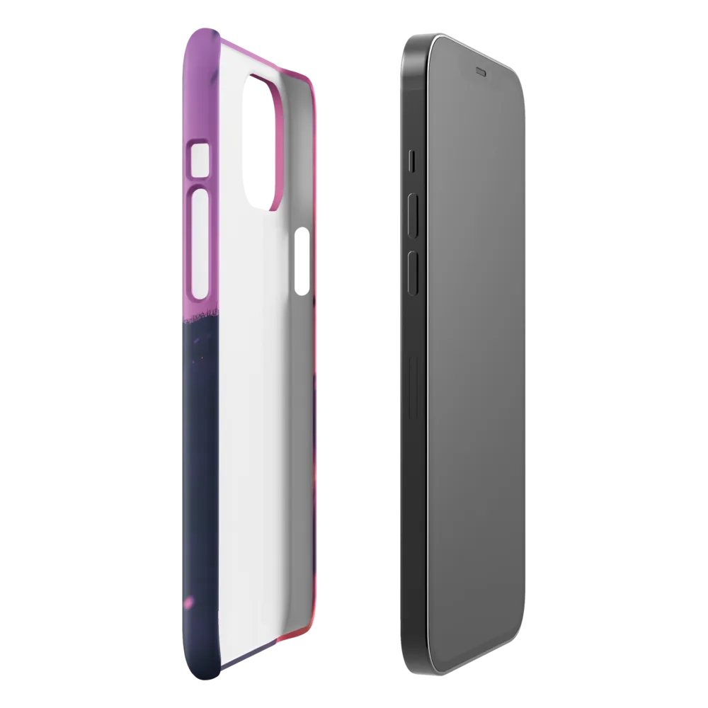 Solitude on the Edge | Phone Case |  12 Pro Max | Snap Case | Glossy