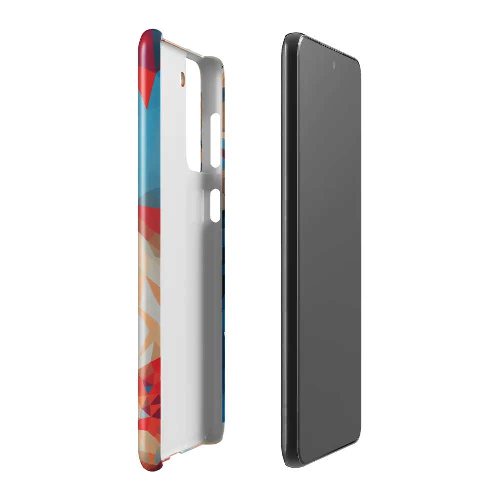 Facets of Feline Wonder | Phone Case |  S21 Plus | Snap Case | Glossy