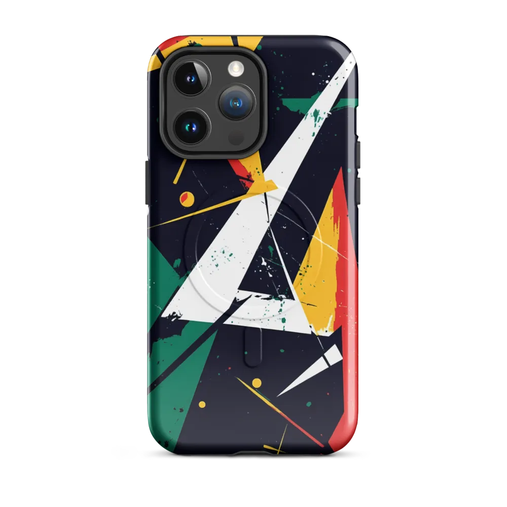 Dynamic Geometries | Phone Case |  14 Pro Max | MagSafe® Tough Case | Glossy