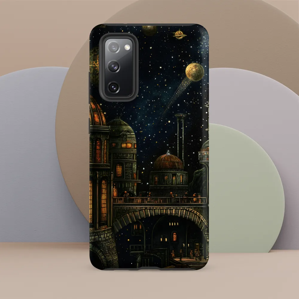 Celestial City: A Journey Through the Cosmos | Phone Case |  S20 FE | Tough Case | Matte