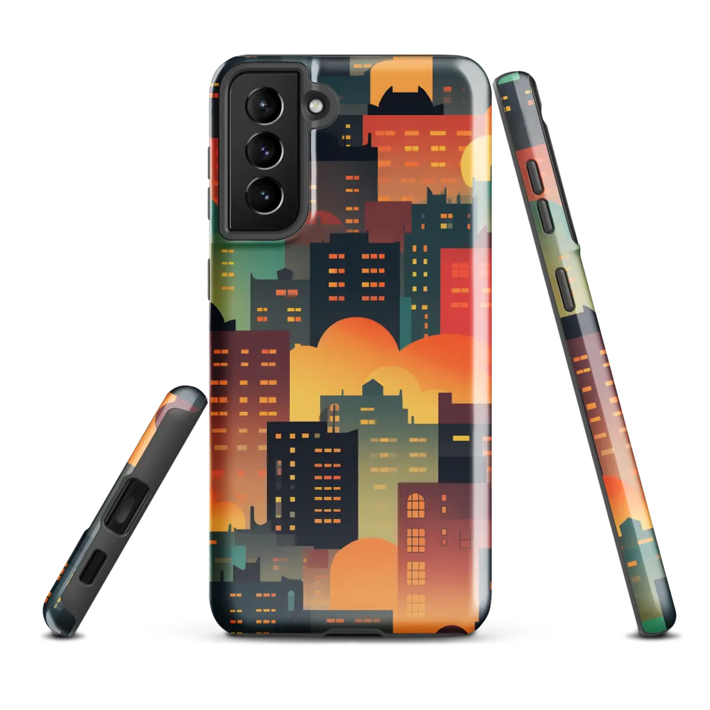 Twilight in the Concrete Jungle | Phone Case |  S21 Plus | Tough Case | Glossy